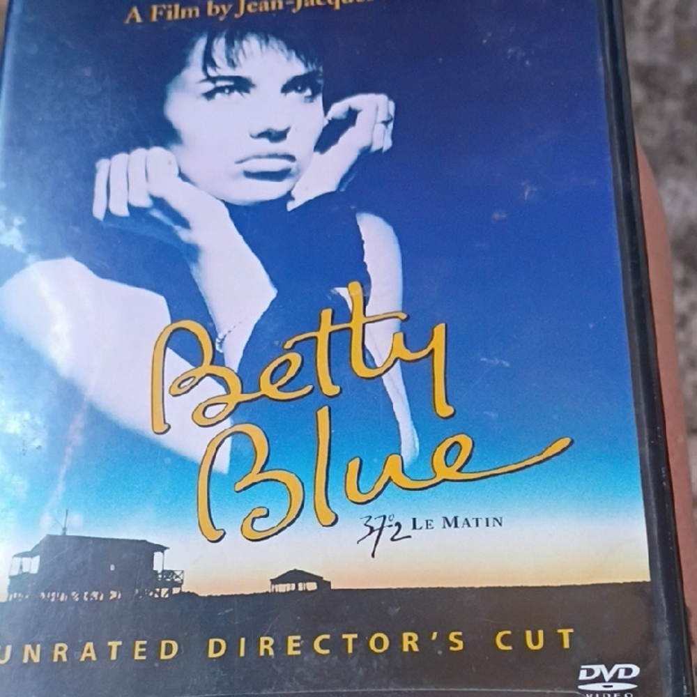 Betty Blue DVD - Blue & Yellow Cover